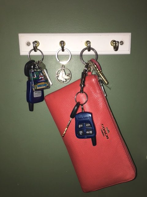 hanging up keys