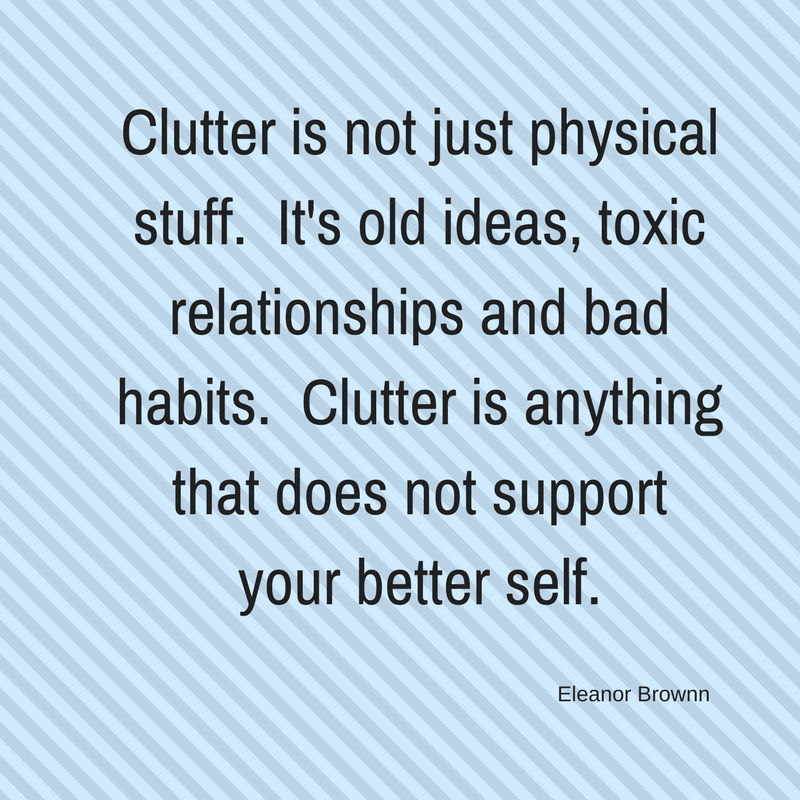 what is clutter graphic