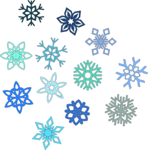 winter snow flakes