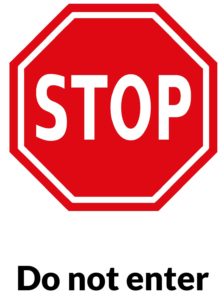 stop sign